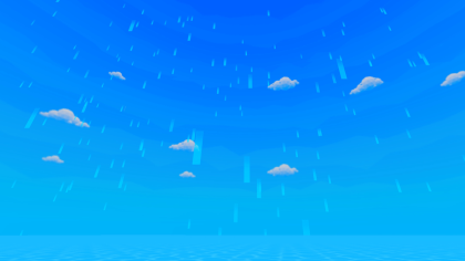 Low Poly Rain preview 2