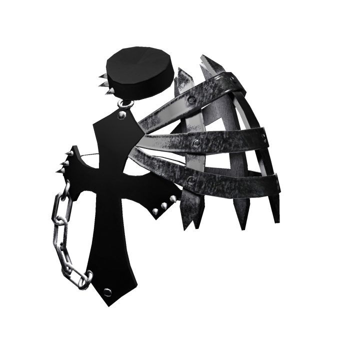 Bizarre Vampire Armor Black Silver