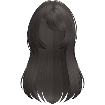 ♡﹕adorable long wispy hair in light brown Roblox item