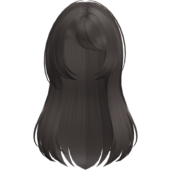 ♡﹕adorable long wispy hair in light brown