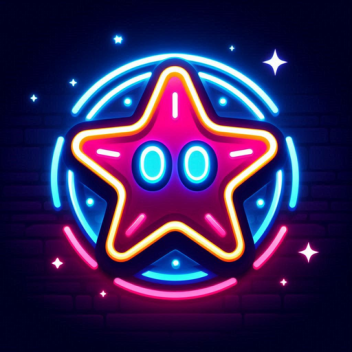 *EASY* 2 PLAYER NEON STAR OBBY 🌟