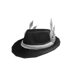 white fedora