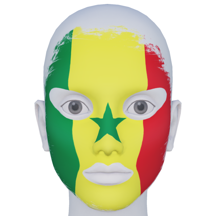 Senegal Facepaint