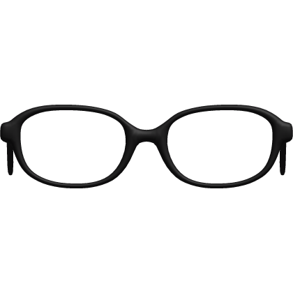  ♡ ꒰ black kawaii derpy big oversized glasses ꒱ ♡