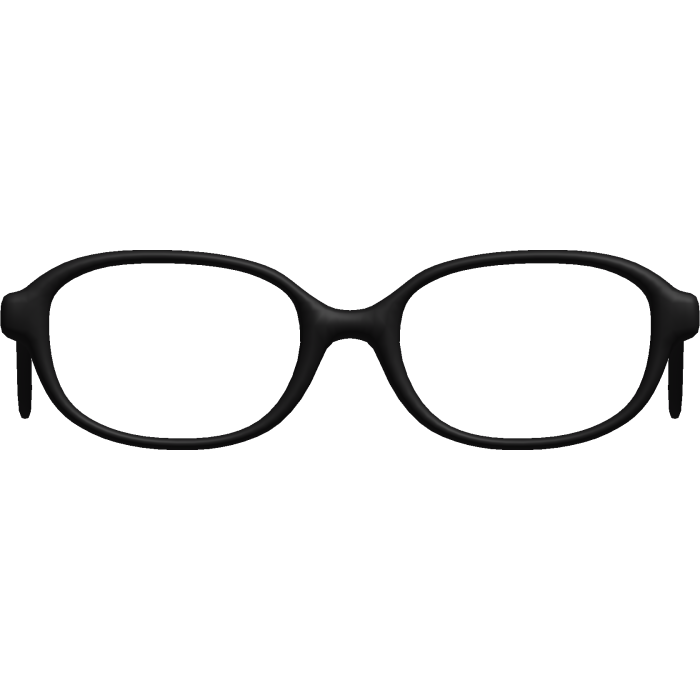  ♡ ꒰ black kawaii derpy big oversized glasses ꒱ ♡