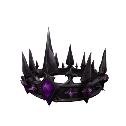 Dark Amethyst Spiked Crown