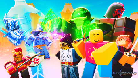 Auto Guard Auto Sword Auto SuperBall HUB KEYLESS - 🏰 Block Tales [DEMO 5] script preview