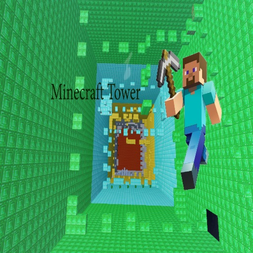 Minecraft Tower [Free Gravity Coil] official Roblox game thumbnail