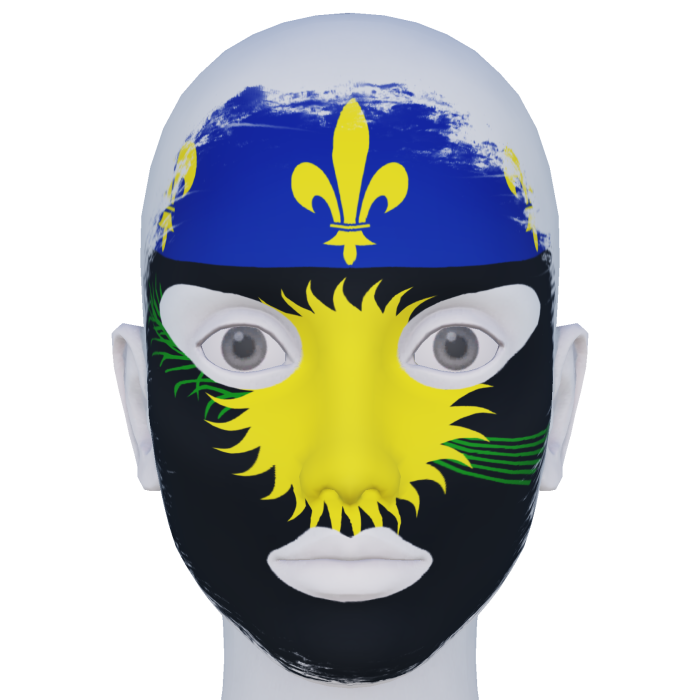 Guadeloupe Facepaint