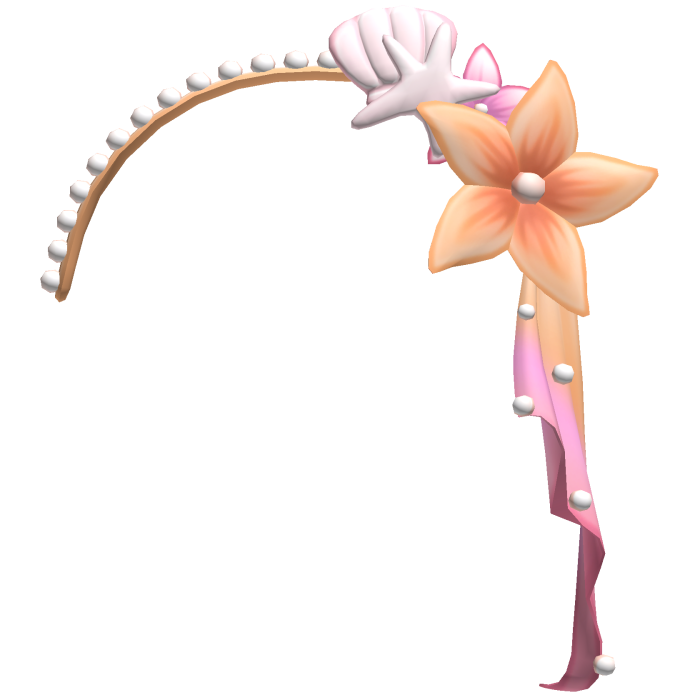 . ‿ ♡ cute pink ombre tropical headband ⊹ . ୨୧