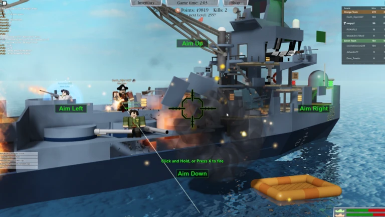 Battleship Battle Play On Roblox NoFilter