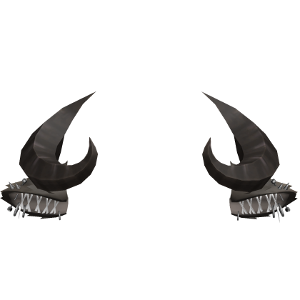 Brown Gothic Goat Sheep Horns Brown Pierced Ears Roblox item