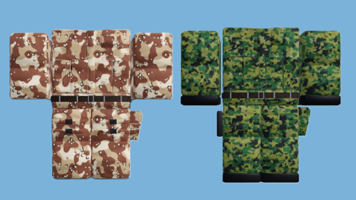 [R15 layered] 16 camo military armor suits preview 3