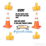 TRAFFIC CONE CROSSING COMMUNITY