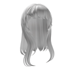 White Wavy Girl Hair