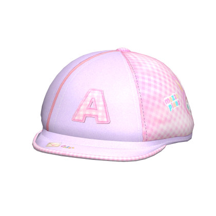 ♡ ꒰ gingham purple mezzo beret hat ꒱ ♡