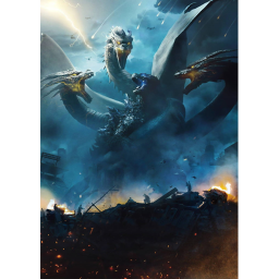 kaiju statue