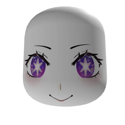 Happy face white Ai oshi no ko | Roblox Item - Rolimon's