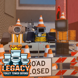 [🚧TRAFFIC CONES!] Legacy Toilet TD