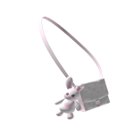 [FREE] Cute Bunny Paws Bag - White Pastel Pink