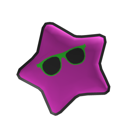 2D Floating Star (Pink)