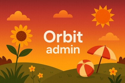 Orbit admin VC 🌴