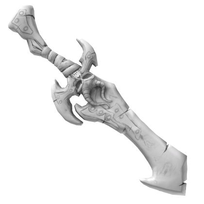 (CODES: 4261) Sparkle White Skeleton Sword