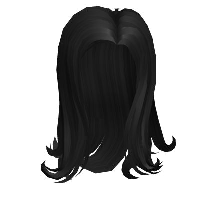 Breezy Y2K Hair in Black Roblox item