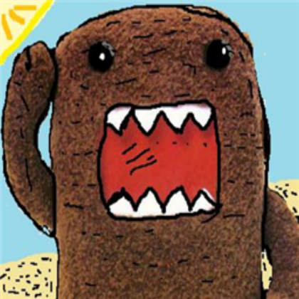cartoon domo Roblox decal