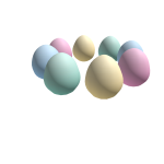 Pastel Egg Crown