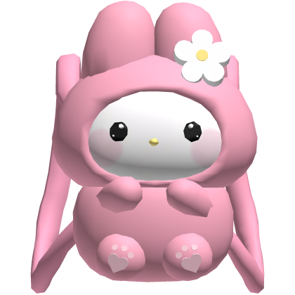 Cute Melody Bunny Plushie Backpack 3.0