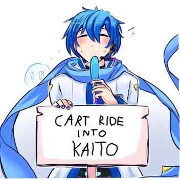 Cart ride into Kaito (vocaloid)