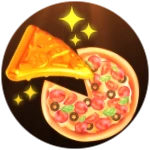 🍕 Golden Pizza Slice