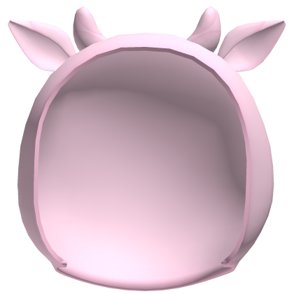♡ : cute pink pig hood