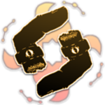The black and gold jewelry store