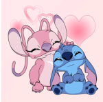 Angel and stitch!!