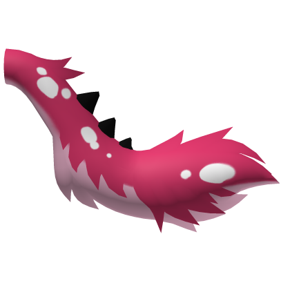 Red Spotted Dragon Wolf Tail