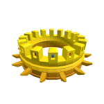Golden Crown of Spikes