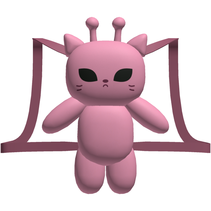 Pink Alien Cat Plushie [1.0]
