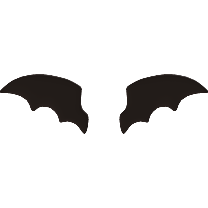 ♡ mini gloomy dark brown bat kitty wings
