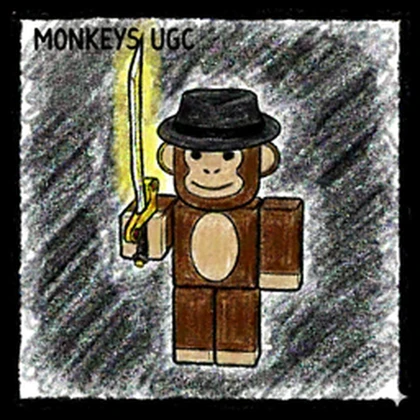 Monkey's UGC Roblox group icon