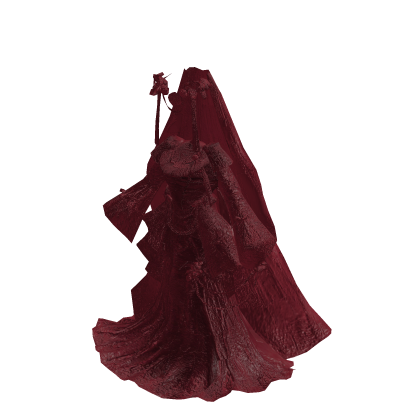 Rose red Gothic Bridal Gown [PBR]