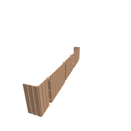 Wooden Fence Kit