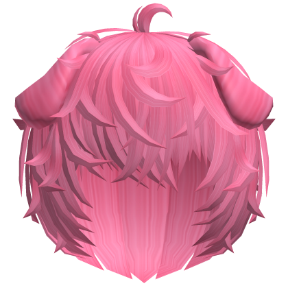 🦴 cute neon pink puppy boy messy kawaii wavy hair