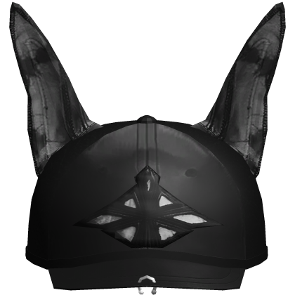 Black Dog Ear Cap Roblox item