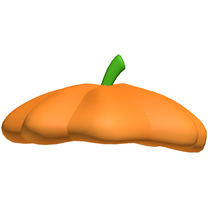 Glow Emissive Pumpkin Hat Halloween