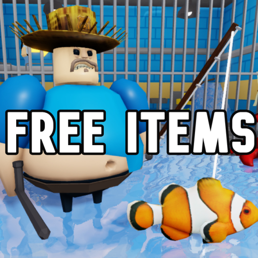 🎣FISHER MAN BARRY'S PRISON RUN! (FREE ITEMS)
