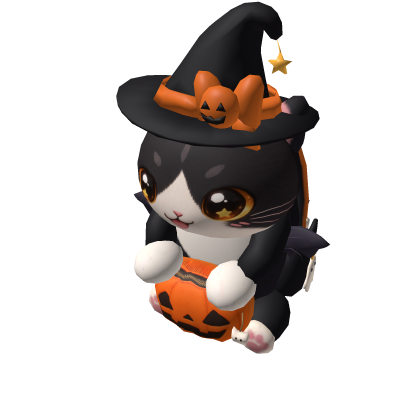 Mochila de Gatito halloween