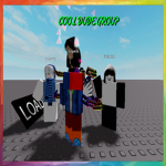 Group cool dude