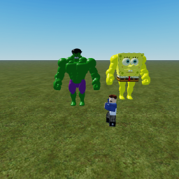 Hulk the killer and  Spongebob the killer  :)